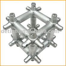 Mutlicubes, truss connector, aluminum conical coupler truss system